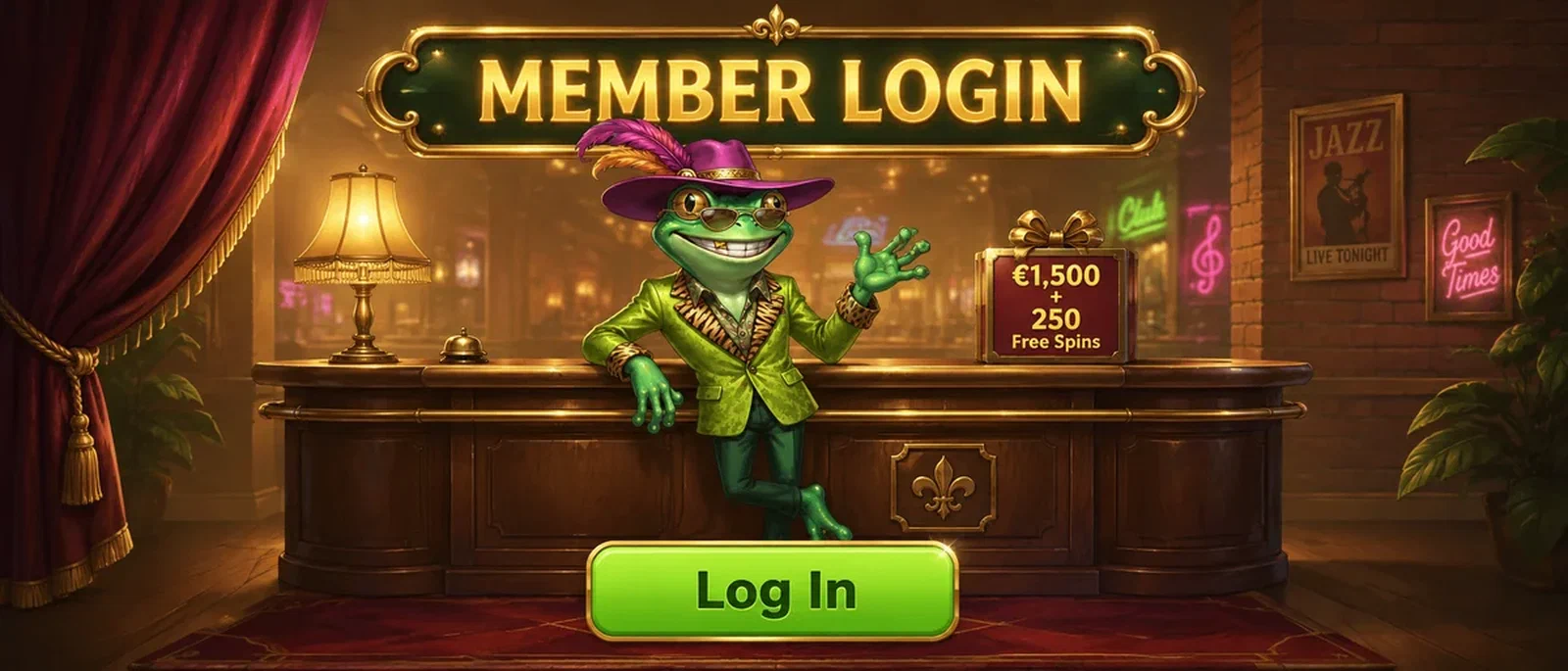 Frogyspin Casino Login